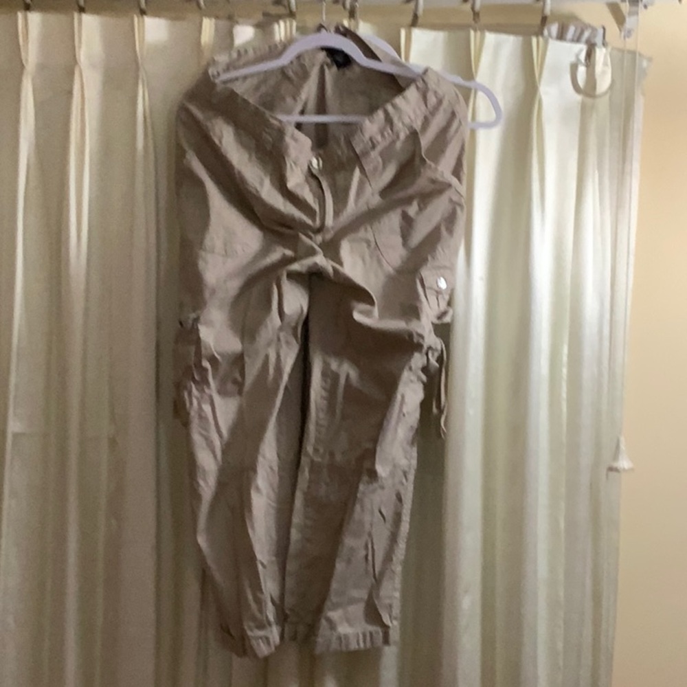 Karen Kane size 16 khaki cargo.